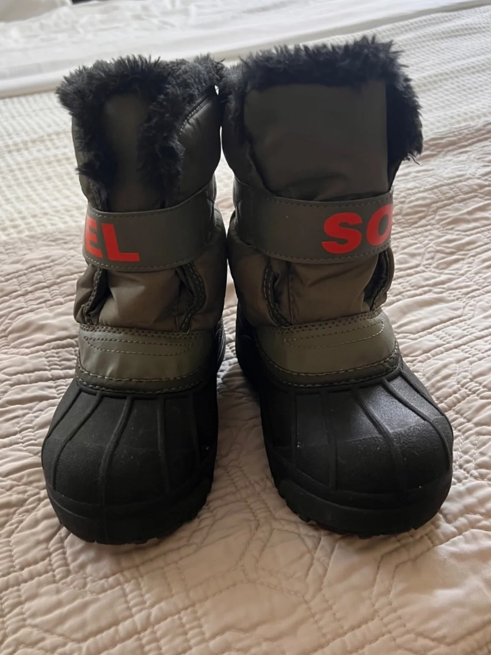 Sorel COMMANDER™ UNISEX - Winter boots - stone green/alpine tundra